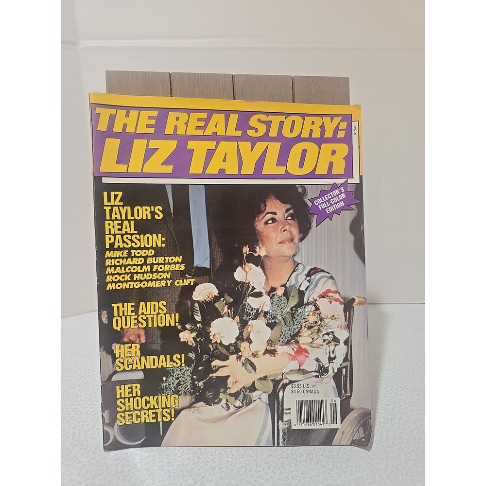 Magazine: The Real Story: Liz Taylor: Collector's Special Edition‎ 1990